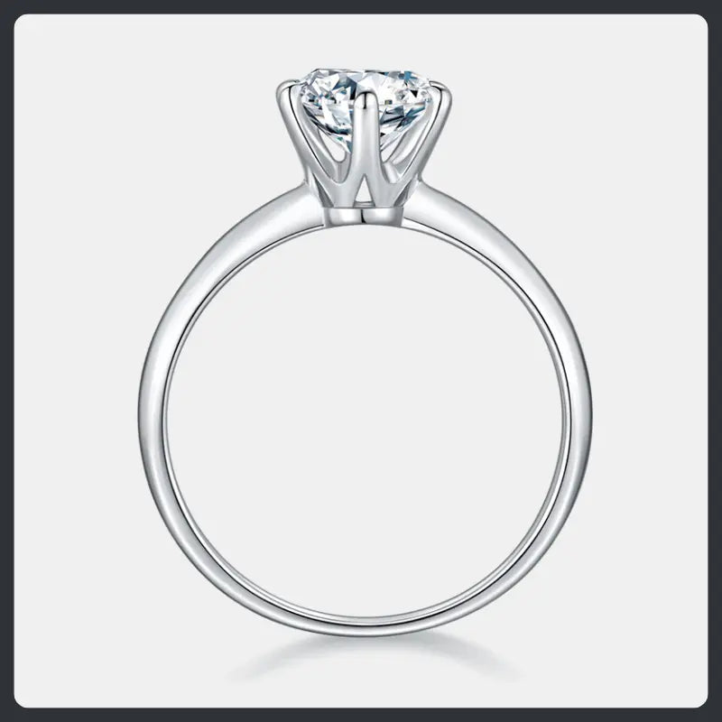 Custom ZC Wedding Ring silver plated 316L