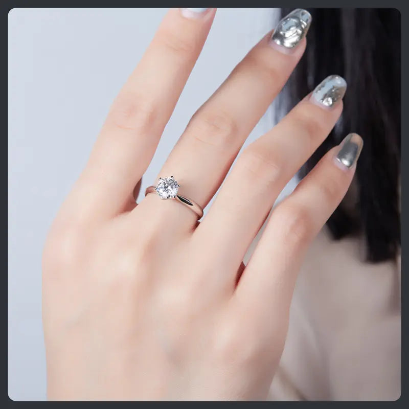 Custom ZC Wedding Ring silver plated 316L