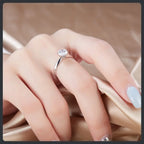 Custom ZC Wedding Ring silver plated 316L