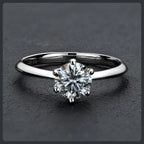 Custom ZC Wedding Ring silver plated 316L