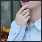 Custom ZC Wedding Ring sterling silver 925 plated 316L