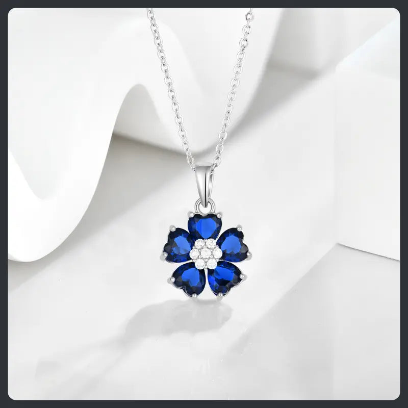 Flower Cluster ZC Jewelry Set silver plated 316L
