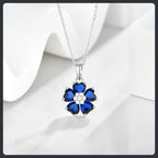 Flower Cluster ZC Jewelry Set silver plated 316L