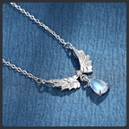 Wings of Angel ZC Pendant Necklace sterling silver 925 plated 316L